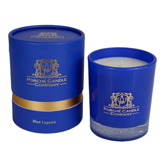 Porché Candle Co Luxury 8oz Candle - Blue Lagoon
