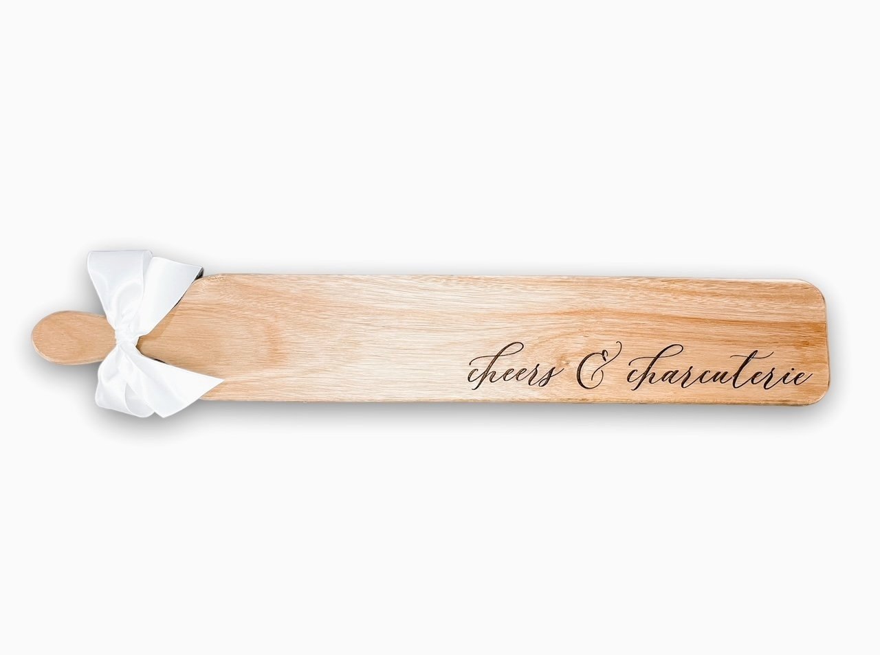 "Cheers & Charcuterie" Bread Board
