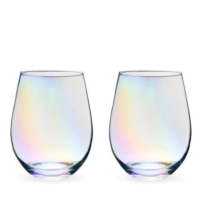 Luster Stemless Wine Glass Set of 2 By Twine