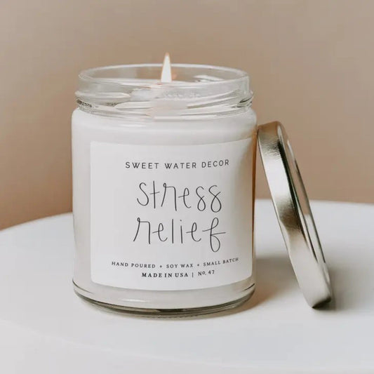 Stress Relief 9 oz Soy Candle
